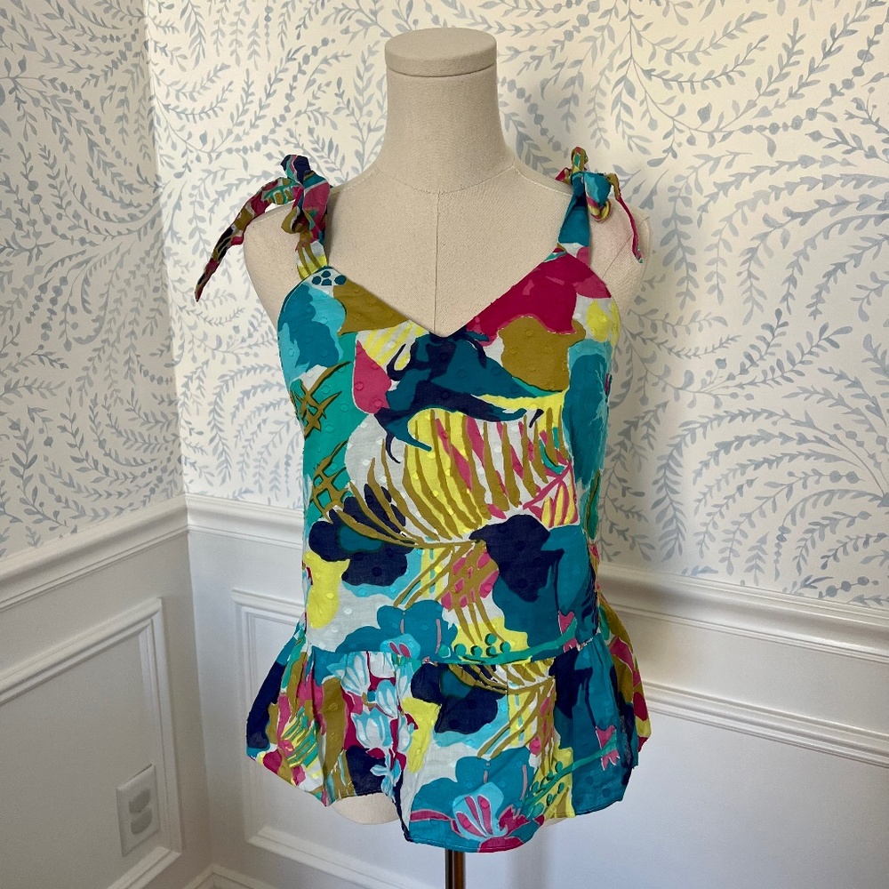 J. Crew Floral Blouse - NWT